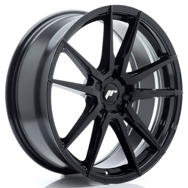 Kompletne Koła JR Wheels JR21 20" Gloss Black + Opony Letnie TRACMAX L265/50R20